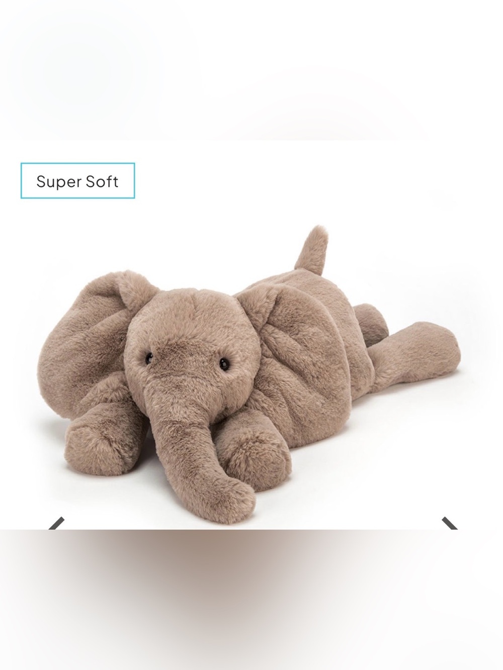 Jellycat Smudge Elephant Medium BNWT AUTHENTIC